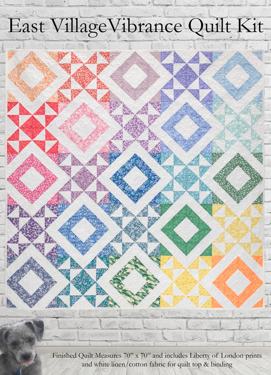 East Village Vibrance Quilt Kit