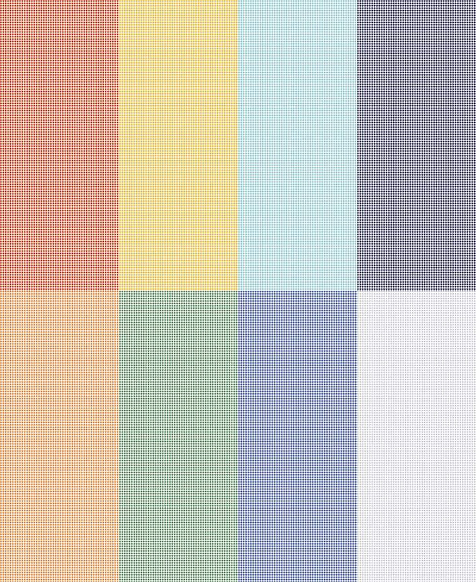 Always in Season Gingham 36" x 43" Fat Eighth Panel Multi