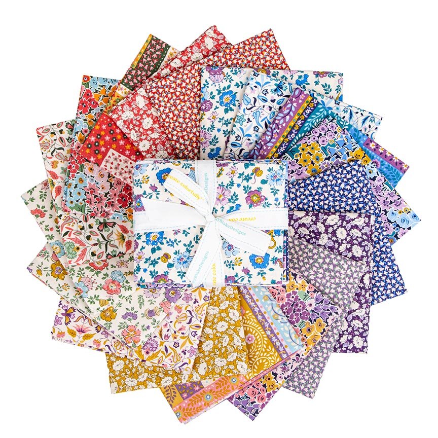 Liberty Tudor Celebration Fat Quarter Bundle, 18 Pcs.