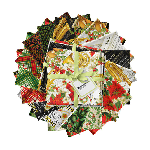 Christmas Musical 17pc FQ bundle