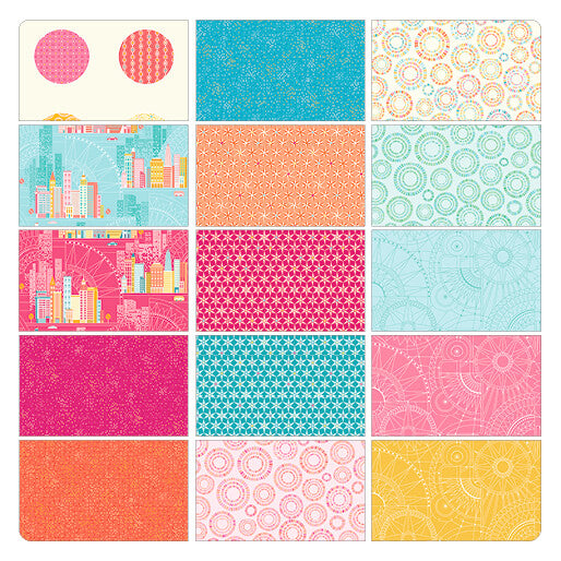 Cityscape Day 15pc FQ bundle