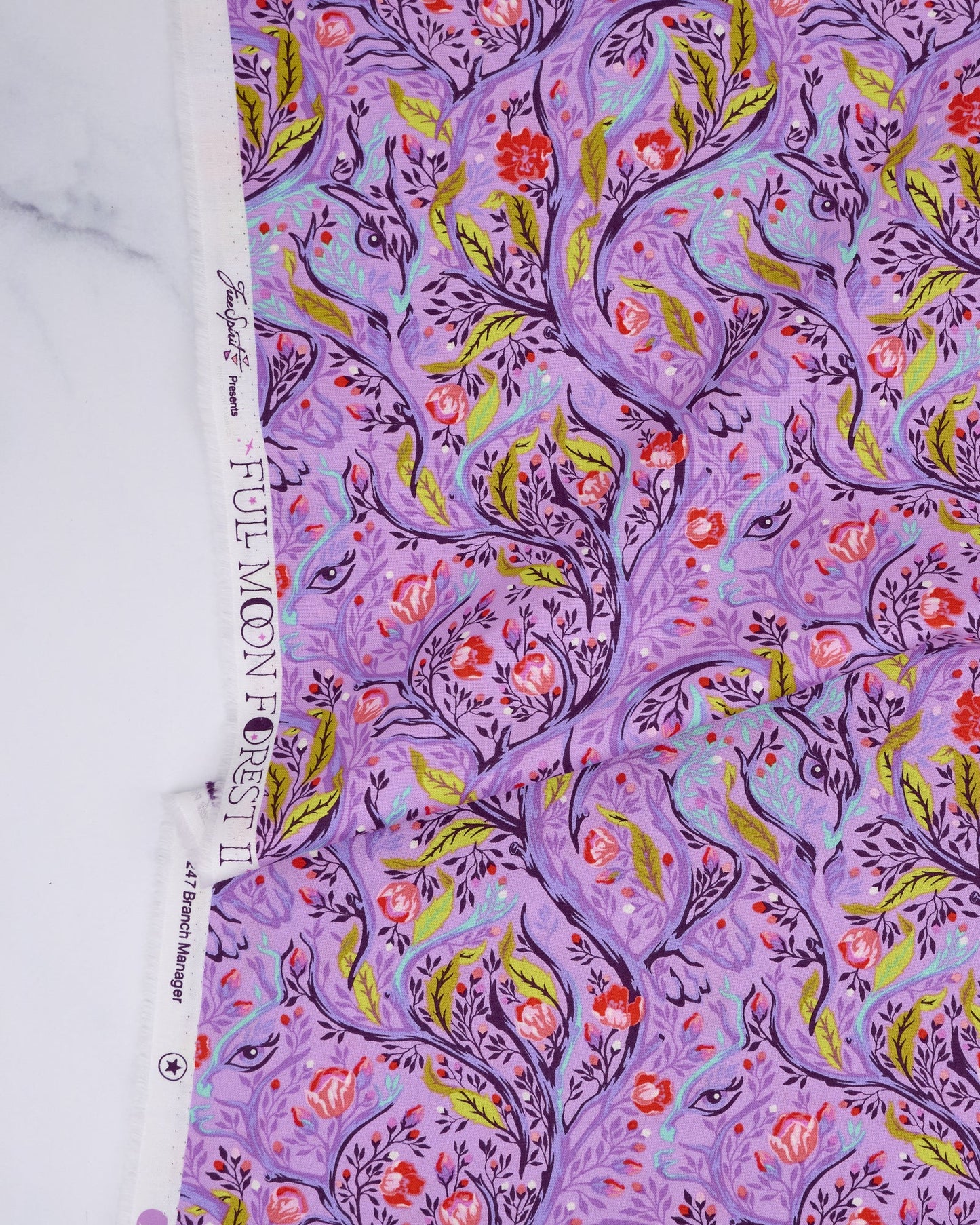 Tula Pink -  Branch Manager - Blossom || Full Moon Forest II