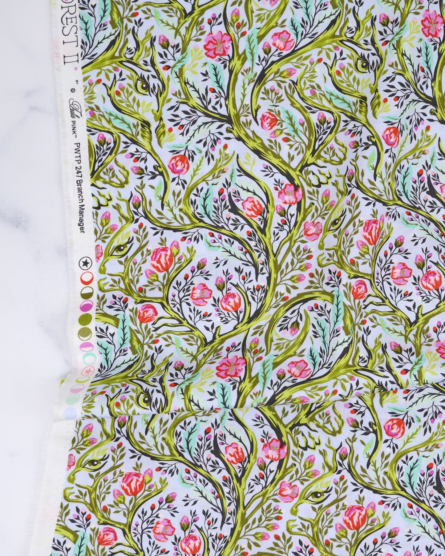 Tula Pink - Branch Manager - Starlight || Full Moon Forest II