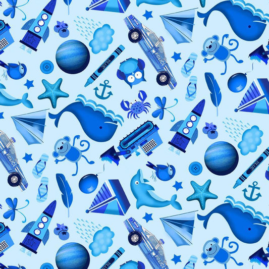 I Spy Objects - Blue