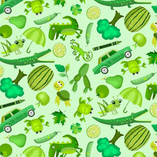 I Spy Objects - Green