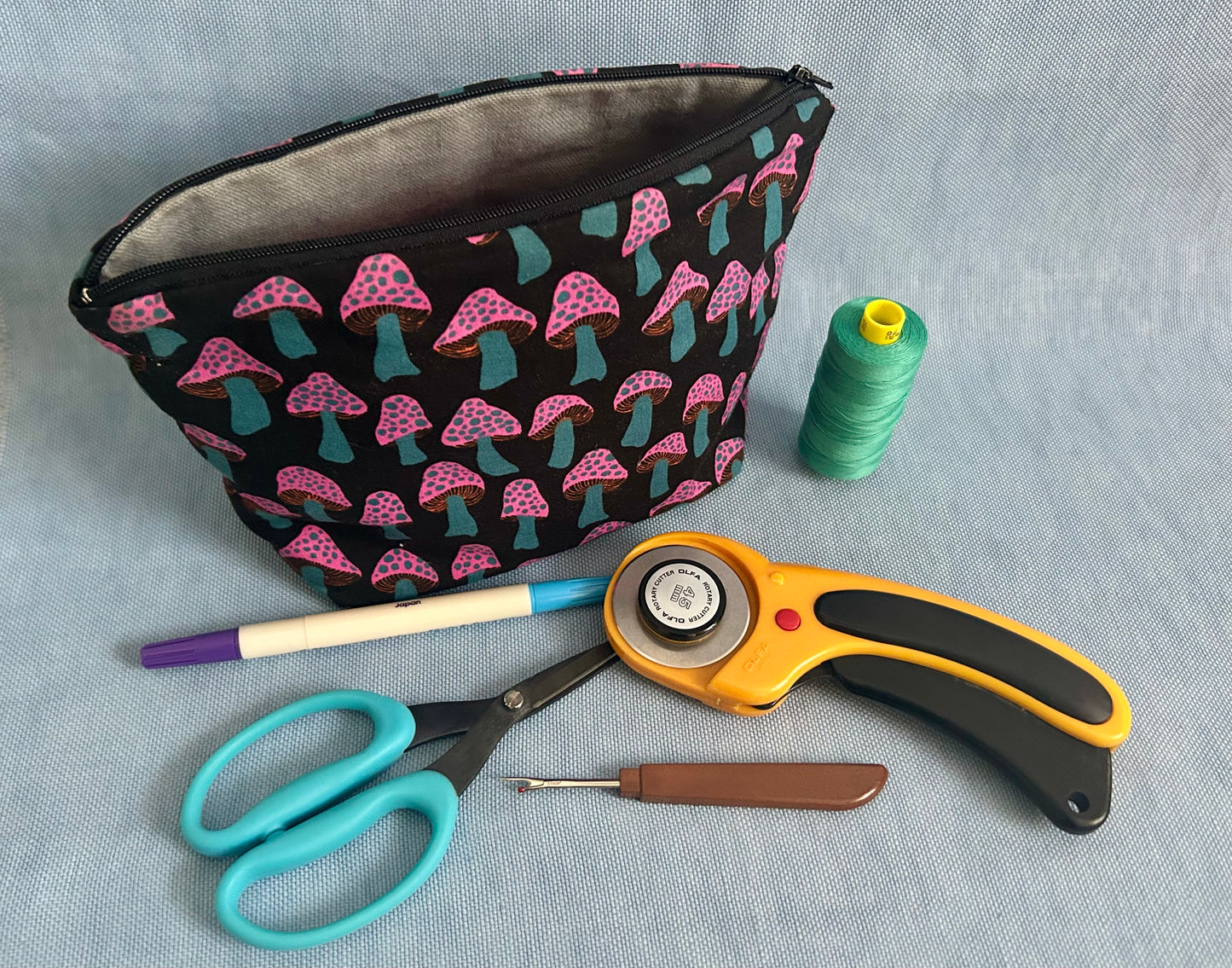 8/13- Zipper Pouch Workshop