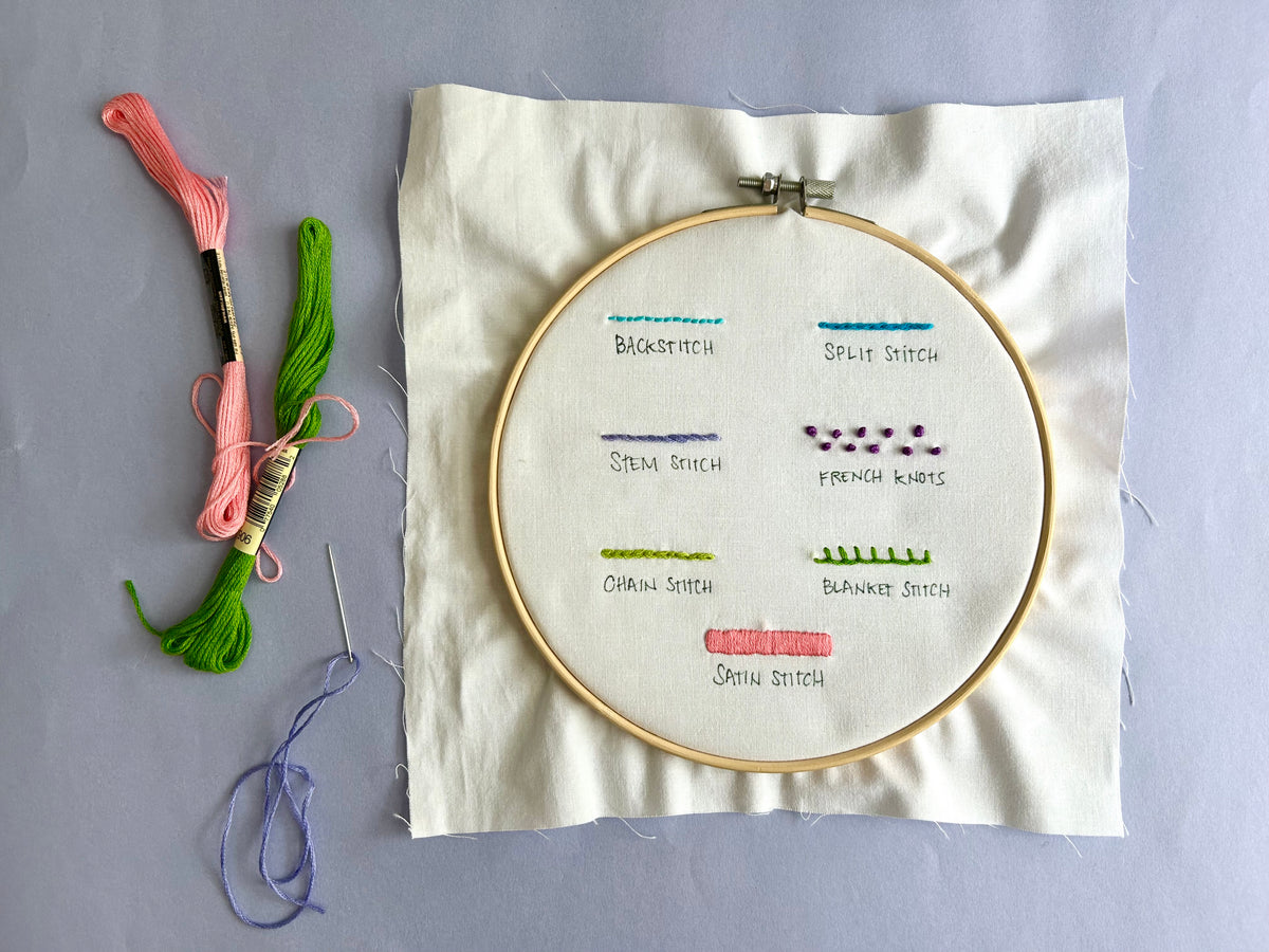 11/19 Intro to Hand Embroidery
