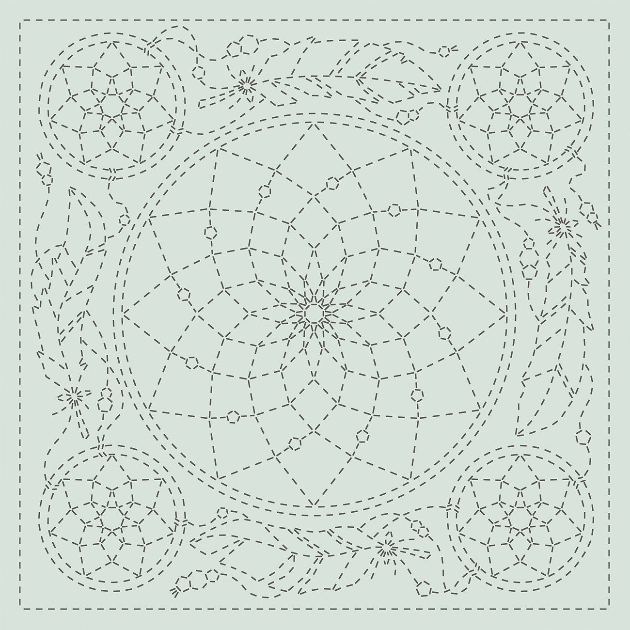 Sashiko Cloth Dreamcatcher