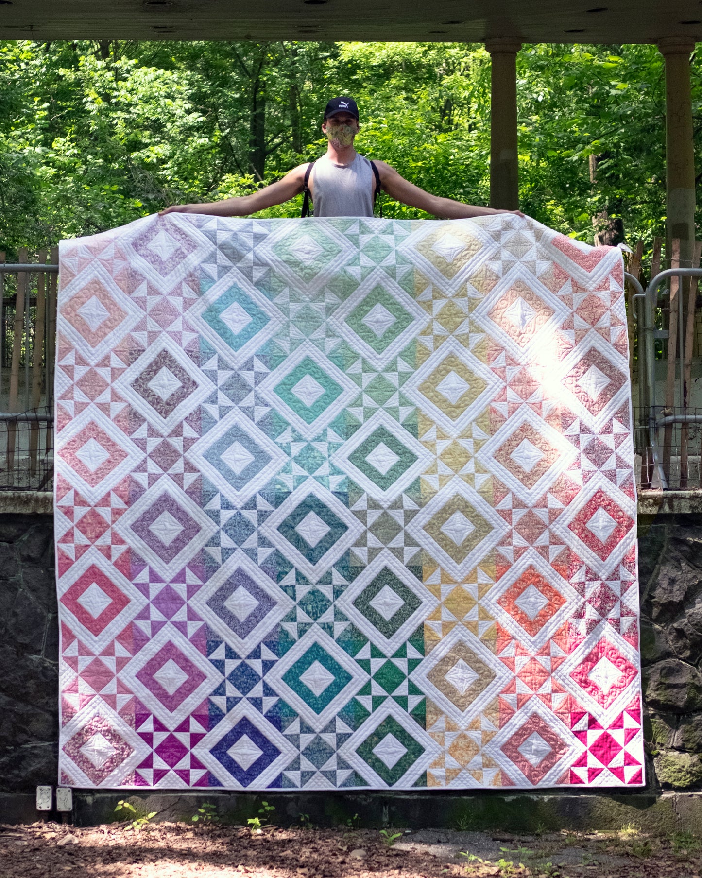 East Village Vibrance Quilt Pattern