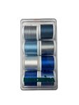 Holiday Thread Set - Blue & True - 8pc Rayon Thread by Madeira