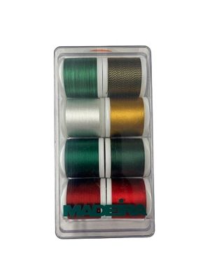 Madeira Rayon Holiday Thread Set 8pc - Secret Santa
