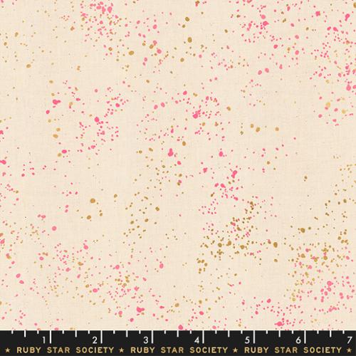 Ruby Star - Speckled Metallic Neon Pink