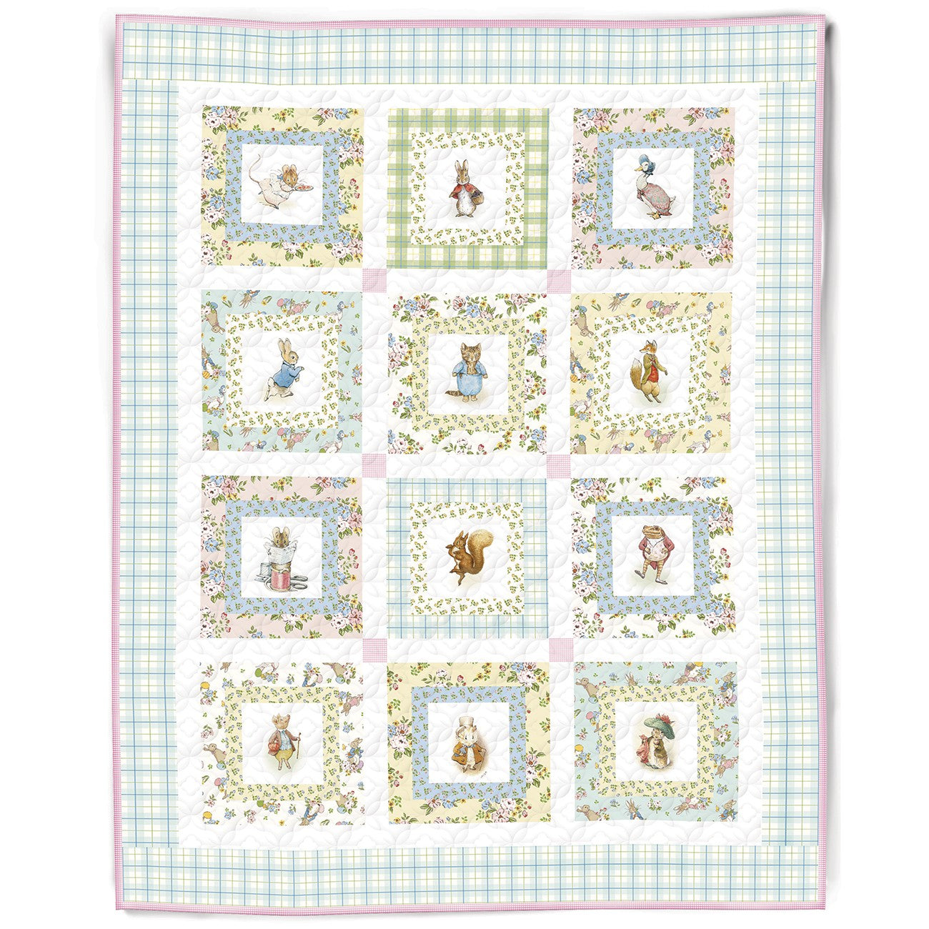 *Pre-order* Machine Embroidery Peter Rabbit™ and Friends Quilt USB