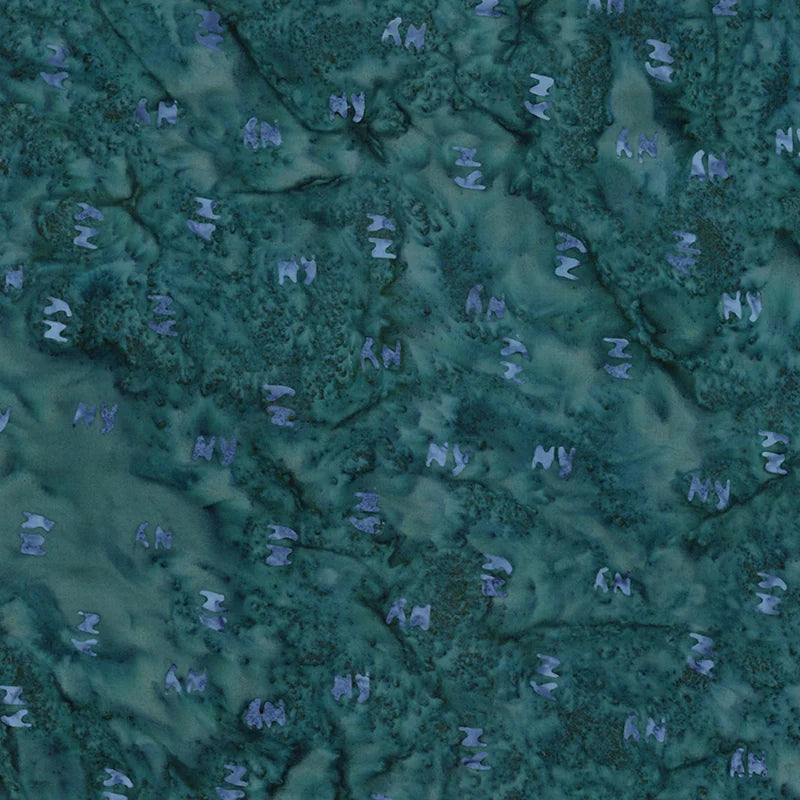 *Pre-order* Batiks New York Shop Hop Smoky Teal