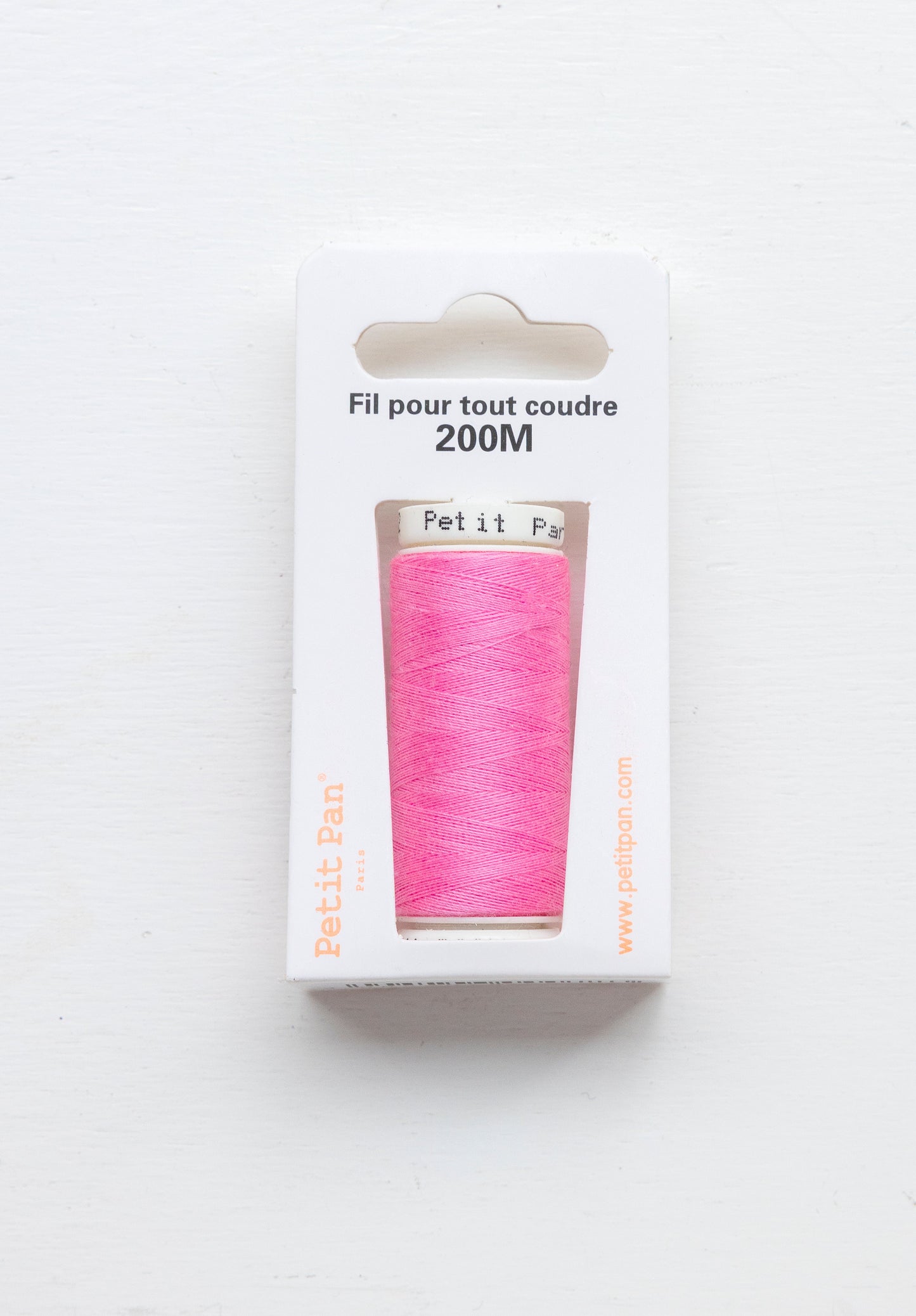 Petit Pan 200M Polyester Sewing Thread - Candy Pink