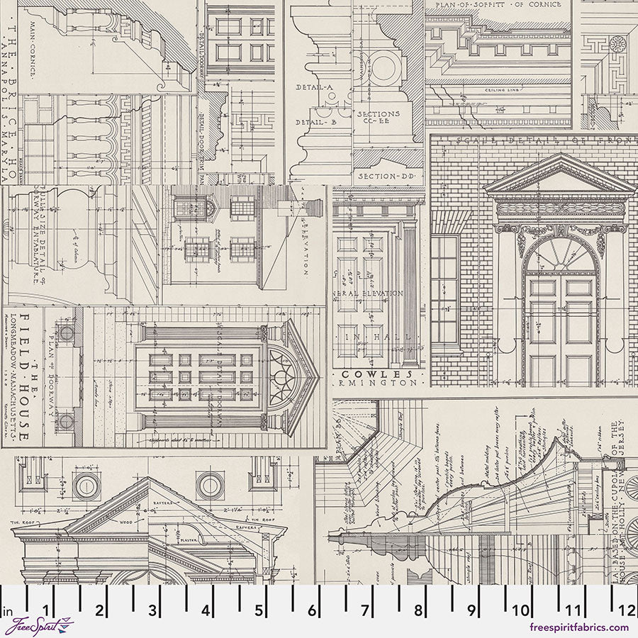 Schematics - Charcoal || Palette Charcoal