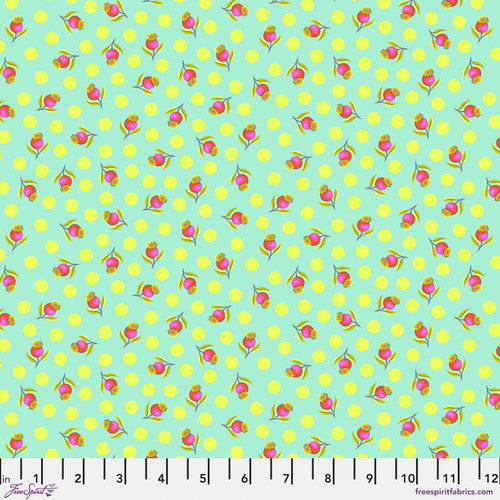 Tula Pink - Impending Bloom - Moonbeam || Untamed