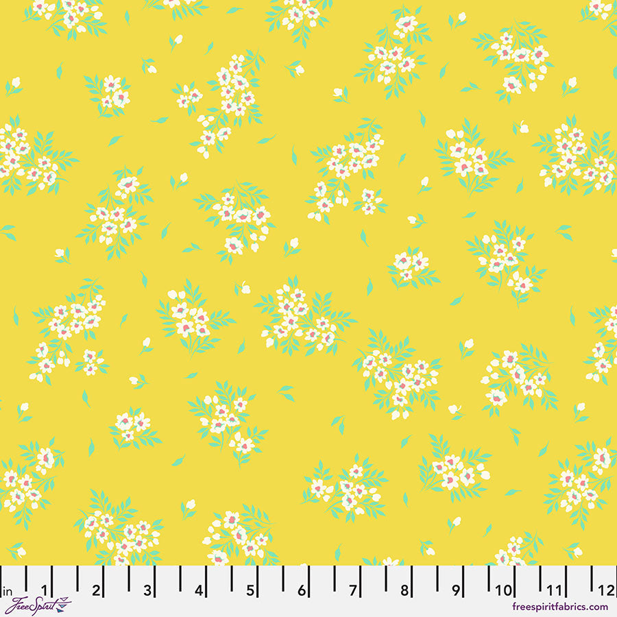 Tula Pink - What a Ditz - Buttercup || Tula Pink True Colors