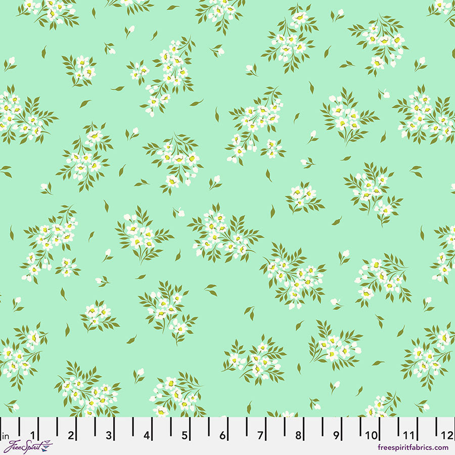 Tula Pink - What a Ditz - Spearmint || Tula Pink True Colors