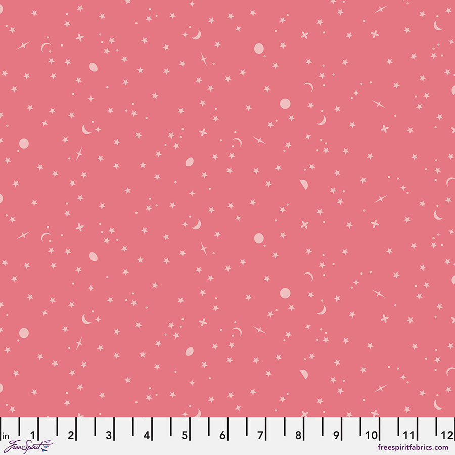 Tula Pink - Space Sprinkles - Sunburn || Tula Pink True Colors