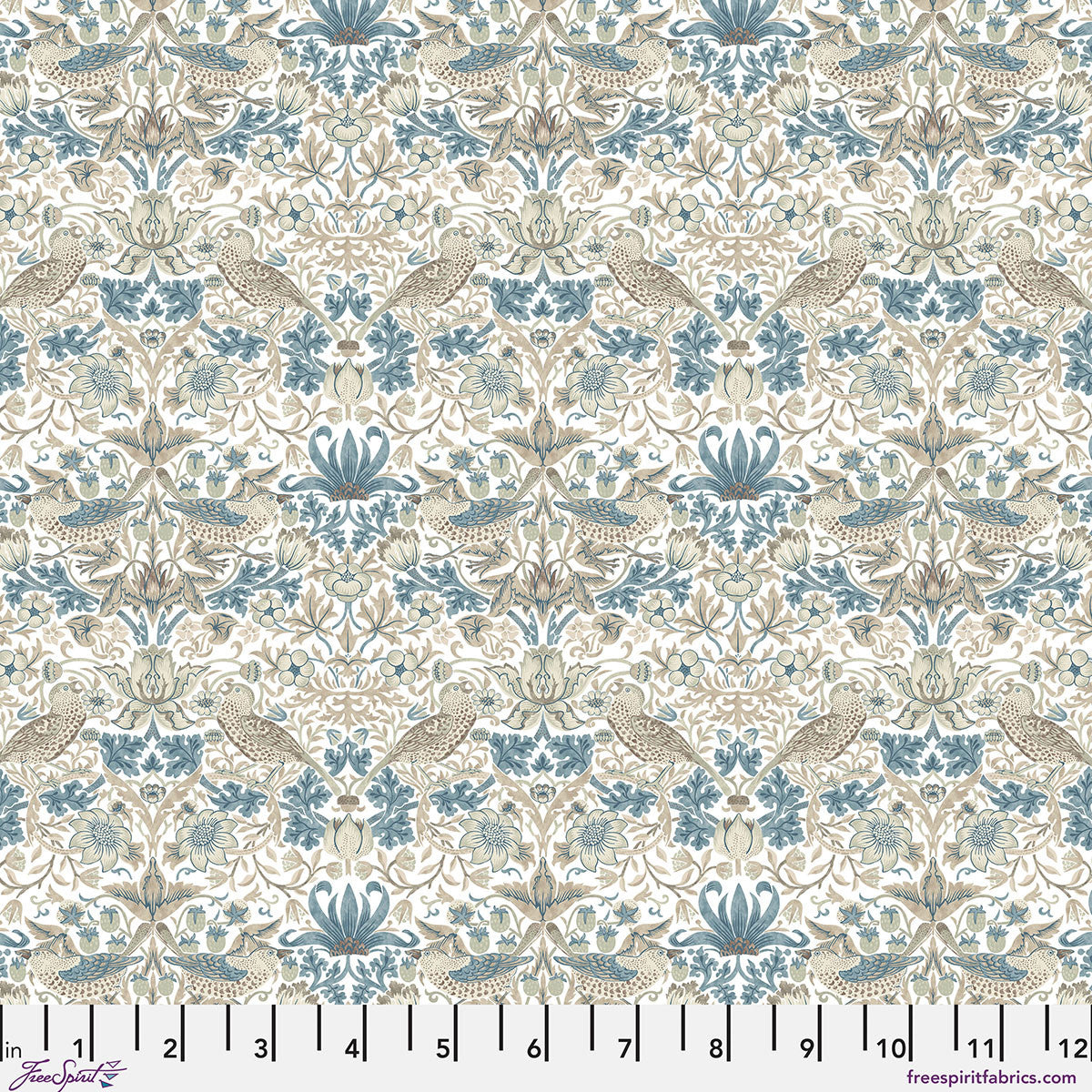 *Pre-order* Mini Strawberry Thief - Linen || Morden