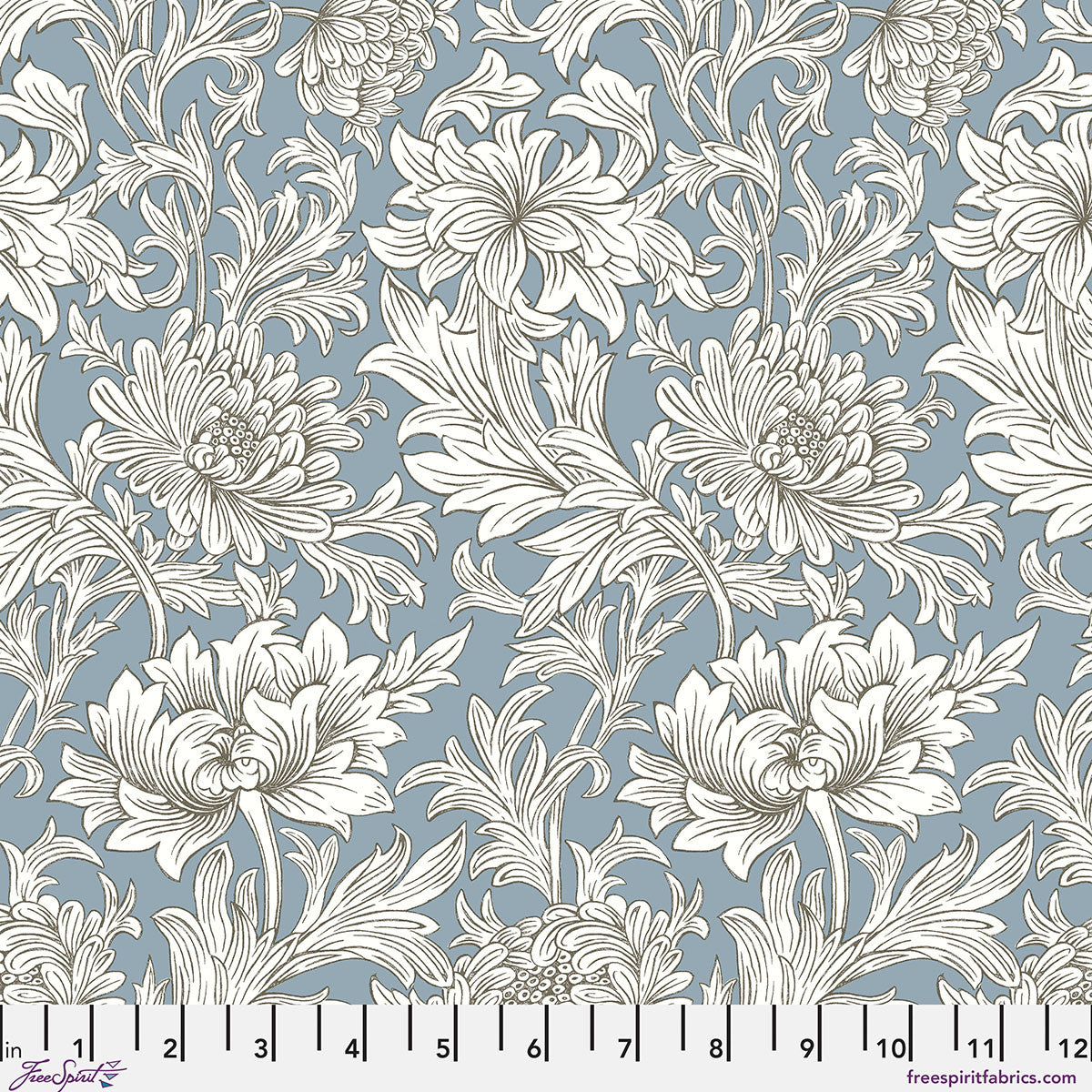 *Pre-order* Chrysanthemum Tonal - Lt blue || Morden