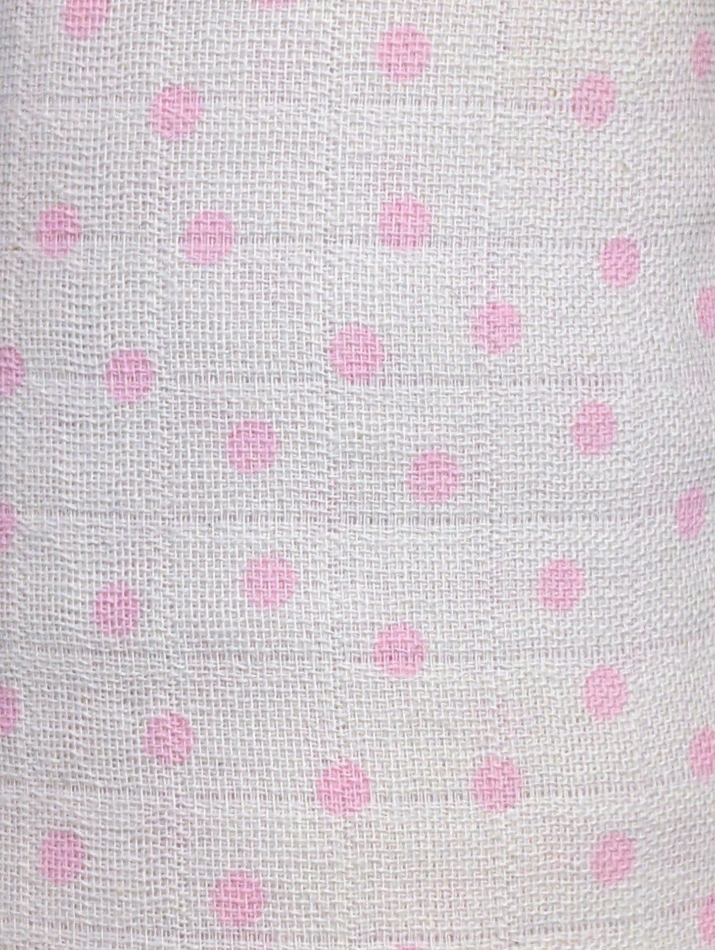 2 yard cut of Gauze & Effect - Dots - Pink