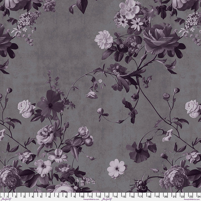 Backing Fabric 108" - Vining - Wisteria || Enrapture