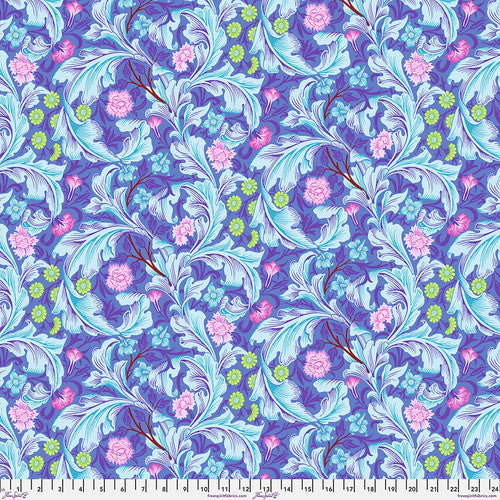 108'' Quilt Back - Leicester - Cobalt || Kaffe x Morris & Co.