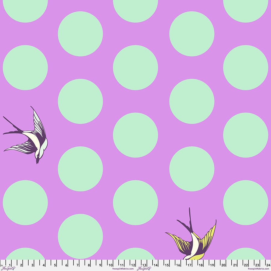 Pre-order - Tula Pink - 108" Backing Fabric - Free Fall - Blossom || Free Fall Quilt Backs