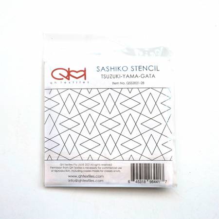 Sashiko Stencil Tsuzuki-Yama-Gata