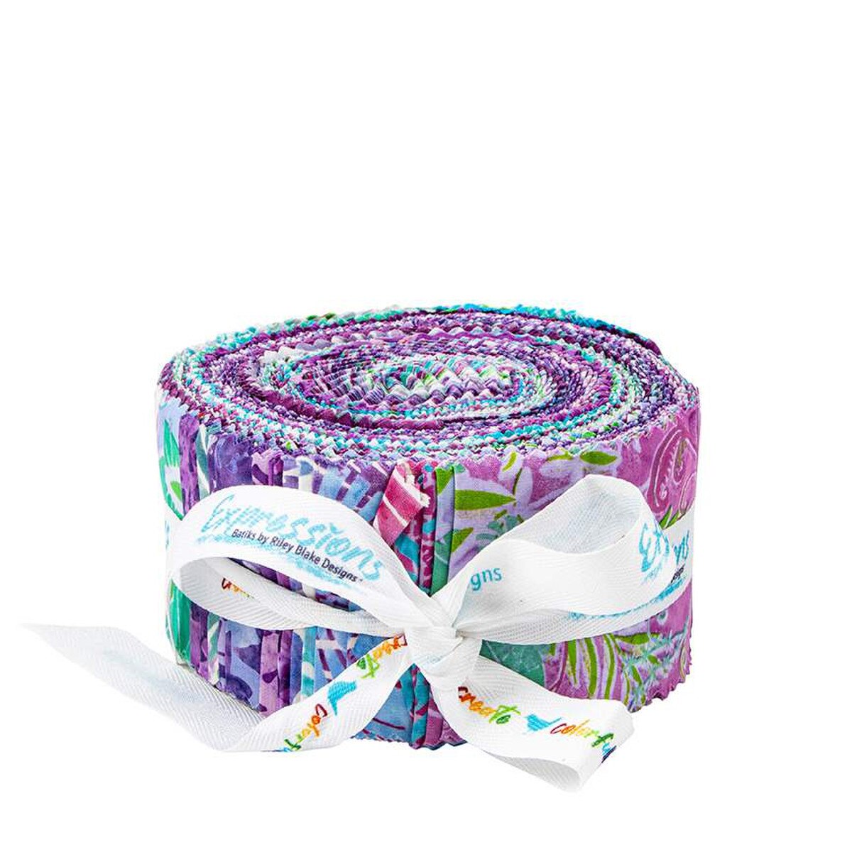 Batiks Bedazzled! 2.5 Inch Rolie Polie, 40 Pcs.
