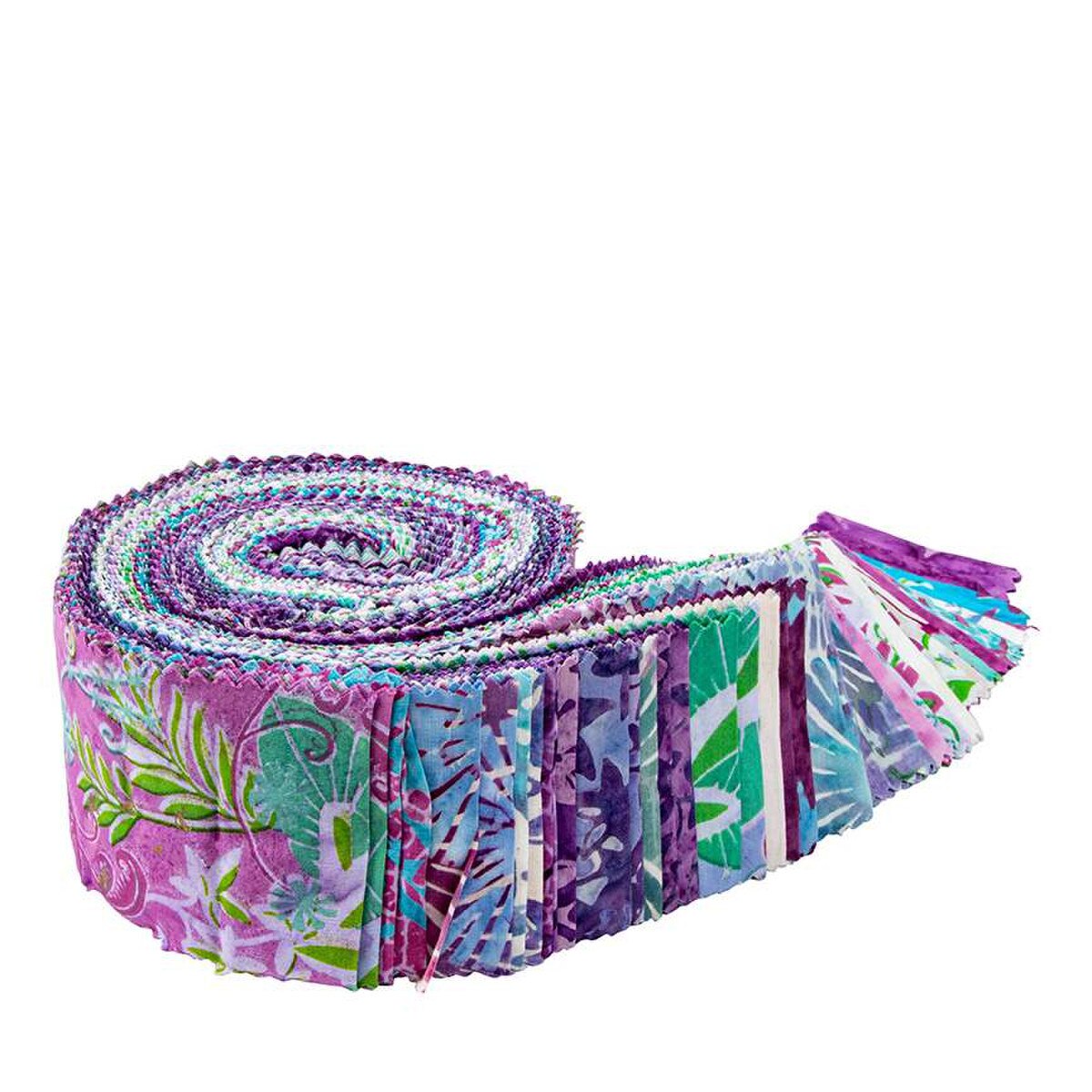 Batiks Bedazzled! 2.5 Inch Rolie Polie, 40 Pcs.