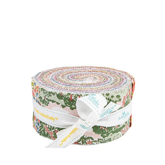 Liberty Botanist's Walk 2.5 Inch Jelly Roll, 40 Pcs.