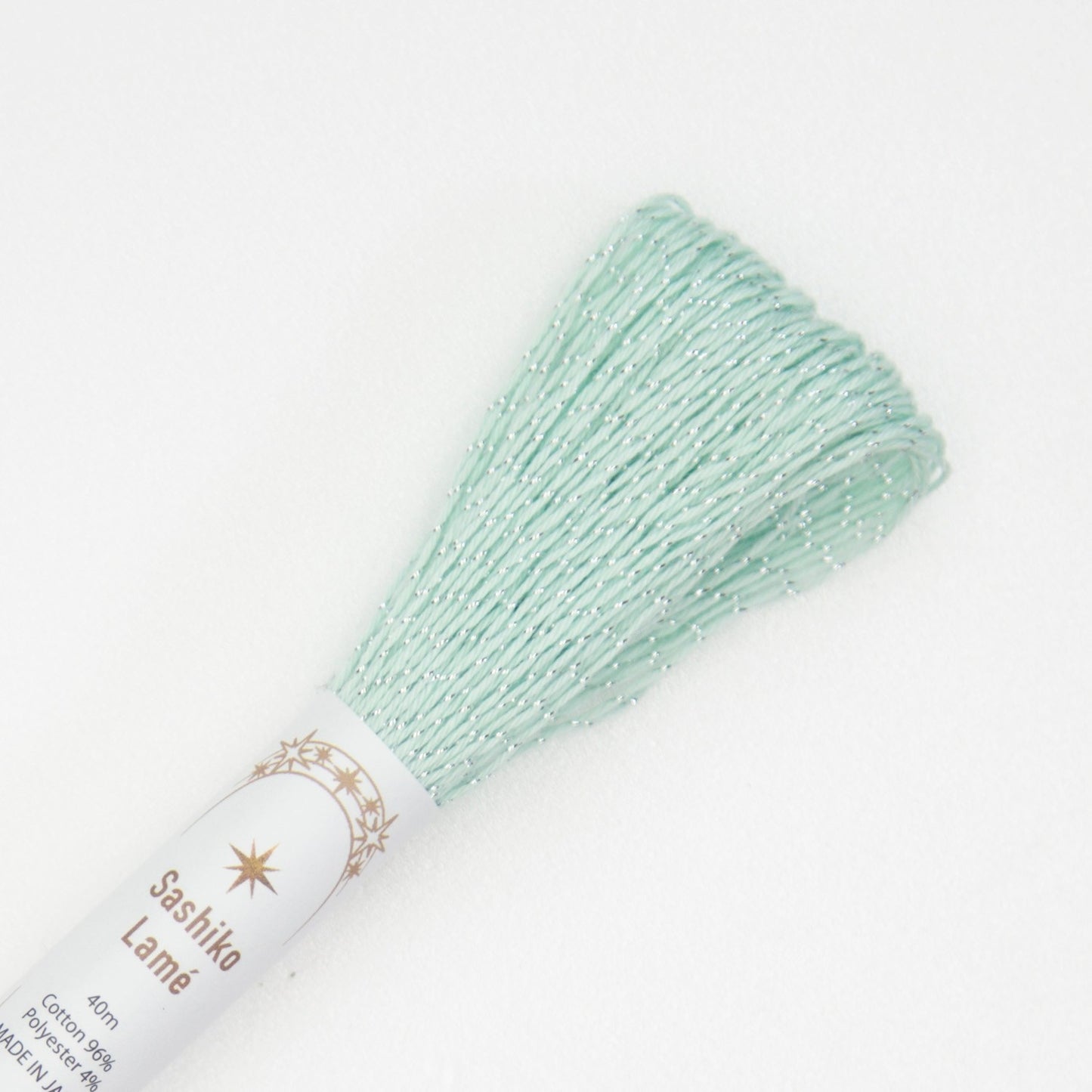 Sashiko Thread 40m - Lame (Mint)