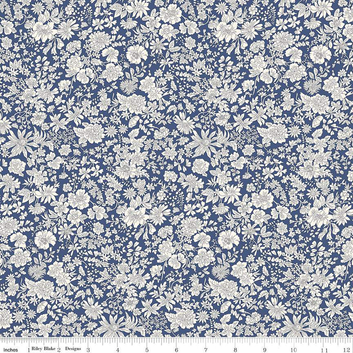 Sapphire - Emily Belle - Liberty of London quilting cotton