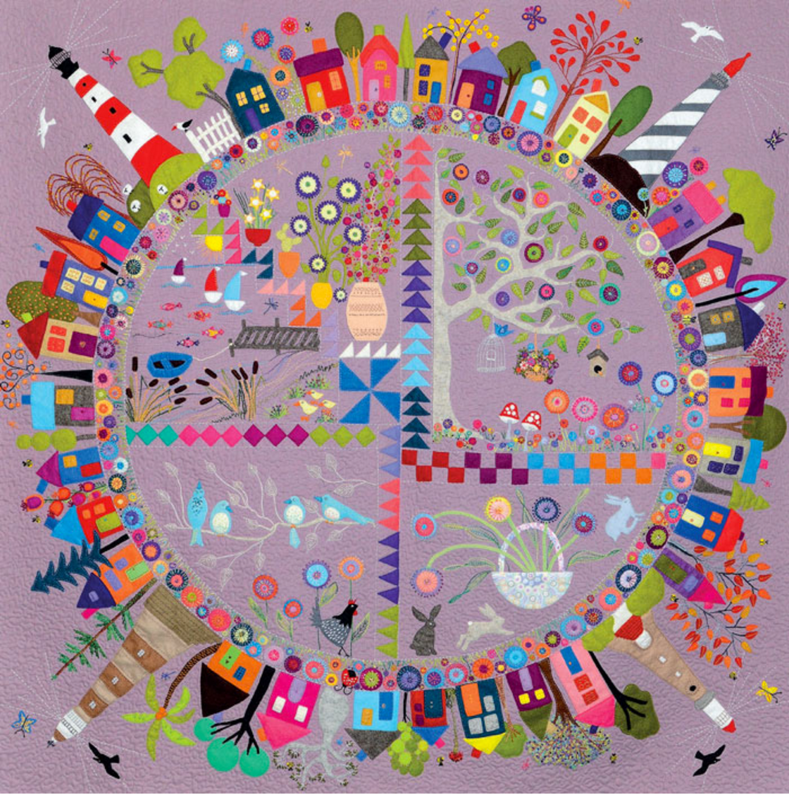 Round the Garden - Pattern Book - Wendy Williams