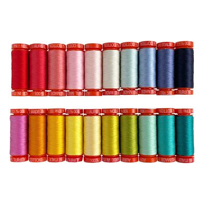 Tula Pink Besties Aurifil Thread Set