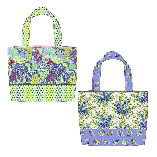 *Pre-order* Tula Pink - Reef What You Sew - Marine || Floral Reef