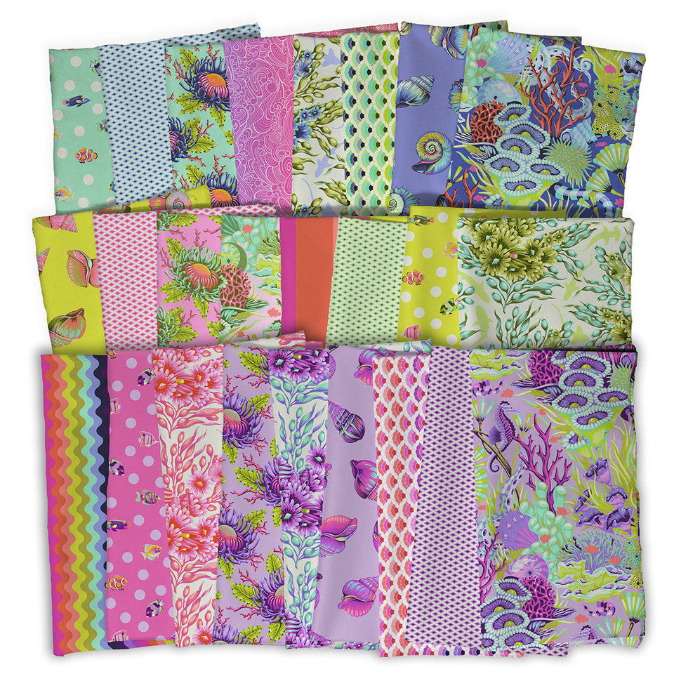 *Pre-order* Tula Pink - Floral Reef Full Collection Bundle - 25 pcs