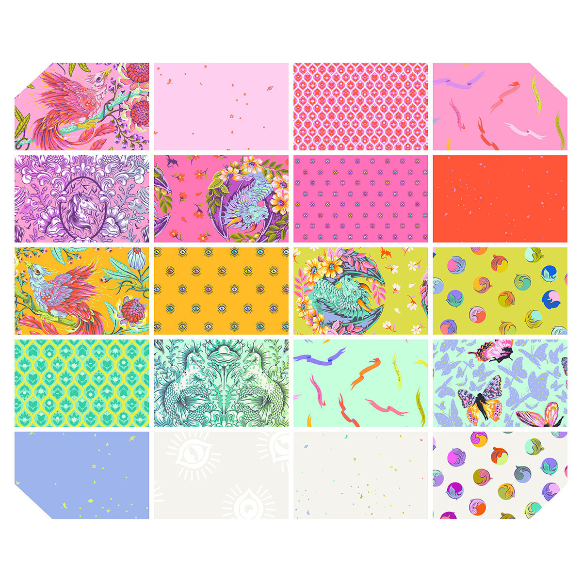 *Pre-order* Tula Pink - Legendary - 2.5" Mini Charm Pack || Legendary