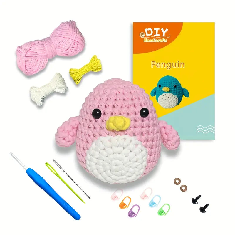 Cute Penguin Crochet Kit