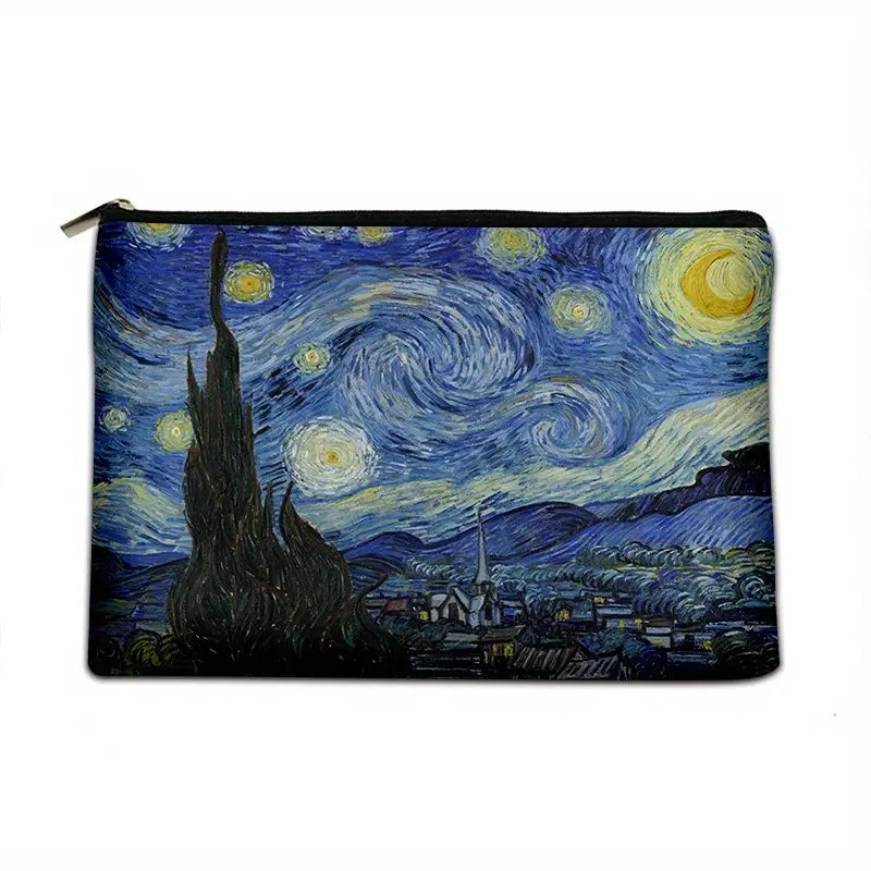 Van Gogh Starry Night Zipper Pouch