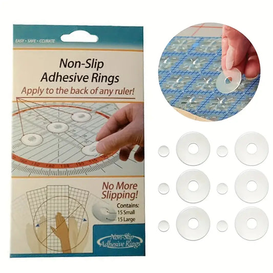 Non-Slip Adhesive Rings