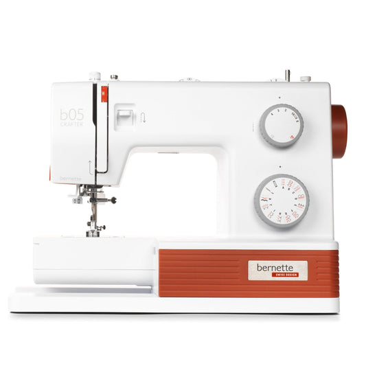 bernette 05 CRAFTER (Orange) Sewing Machine