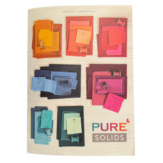 PURE Solids - Color Card - 162 Colors