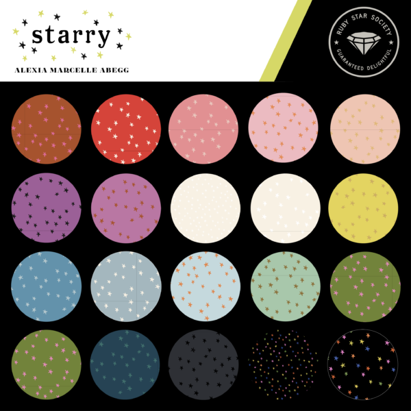 Starry New Fat Quarter Bundle - 20 pcs