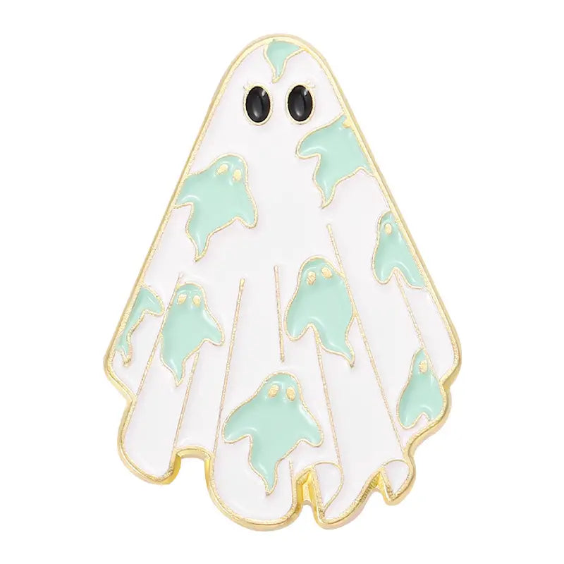 Ghost Enamel Pin