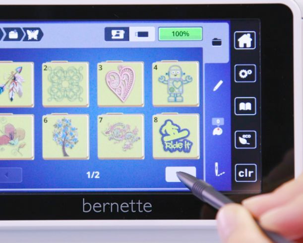 bernette 70 DECO Embroidery Machine
