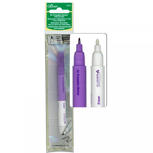 Chacopen Purple Air Erasable Marker & Eraser